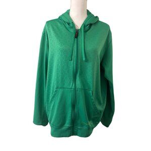 Nike Therma-Fit Livestrong Green Full-Zip Hoodie Athleticwear Mens Size L
